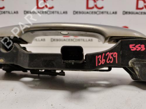 Front right exterior door handle RENAULT VEL SATIS (BJ0_) 2.2 dCi (BJ0E, BJ0F) | BP17409915C129 