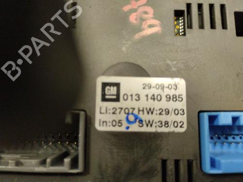 Climate control OPEL ZAFIRA A MPV (T98) 2.2 DTI 16V (F75) | BP27392852I5 