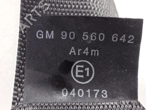 Rear right seatbelt OPEL ASTRA G Hatchback (T98)  | BP29311428I28 