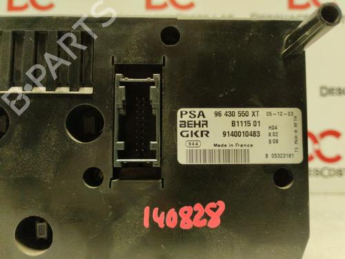 Climate control PEUGEOT 206 Hatchback (2A/C) 1.4 HDi eco 70 | BP17412076I5 
