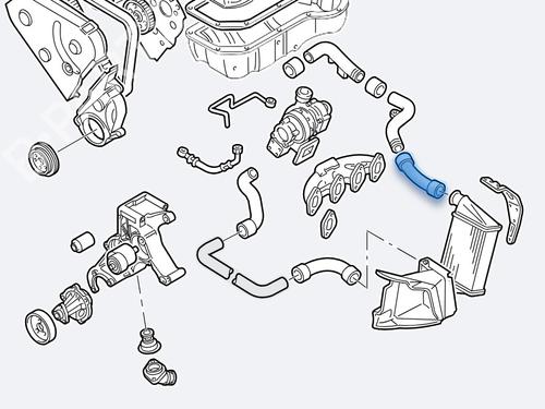 Pipe AUDI A4 B5 (8D2) 1.9 TDI | BP31800316M125