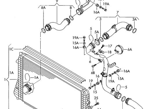 Pipe SEAT LEON (1P1) 1.9 TDI | BP17420966M125 