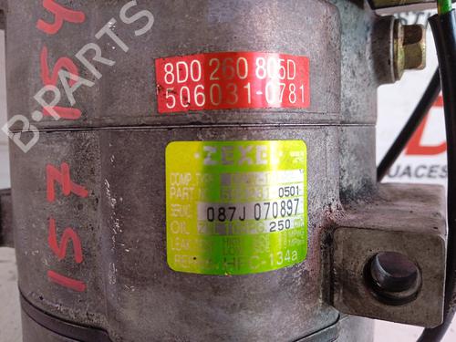 AC compressor AUDI A4 B5 (8D2) 1.9 TDI | BP17540934M34 