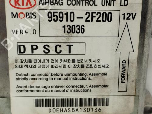 Kollisjonspute styreenhet KIA CERATO I Saloon (LD) 1.5 CRDi | BP17422939M53 