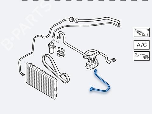 Used AC pipe AUDI A4 B6 Avant (8E5) 3.0 (220 hp) 31695884