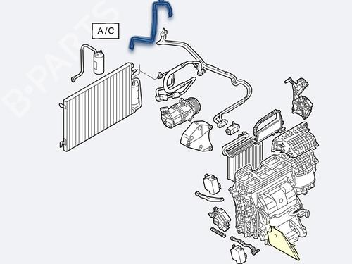 AC pipe OPEL VECTRA C (Z02) 2.2 DTI 16V (F69) | BP28180596M126 