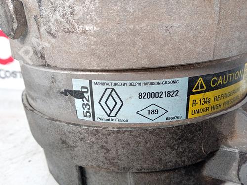 AC compressor RENAULT LAGUNA II (BG0/1_) 1.9 dCi (BG08, BG0G) | BP17413762M34 