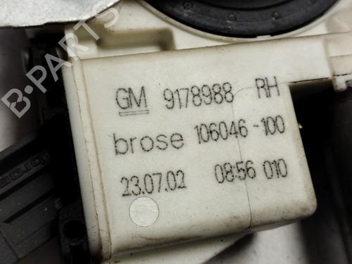 Front right window mechanism OPEL VECTRA C (Z02) 2.2 16V (F69) | BP17800118C23 