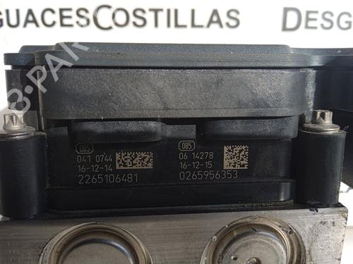 ABS pump PEUGEOT 3008 II SUV (MC_, MR_, MJ_, M4_) 1.6 BlueHDi 120 | BP17413245M43 