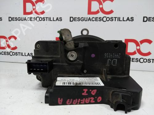 Front left lock OPEL ZAFIRA A MPV (T98) 2.0 DTI 16V (F75) | BP17400558C98 