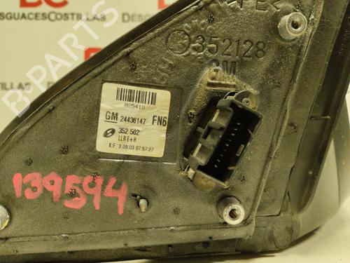 Bakspejl Højre OPEL VECTRA C (Z02) 2.2 DTI 16V (F69) | BP17411682C27 