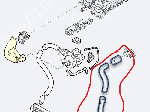 Tubo BMW 3 (E46) 320 d (150 hp) 31916587