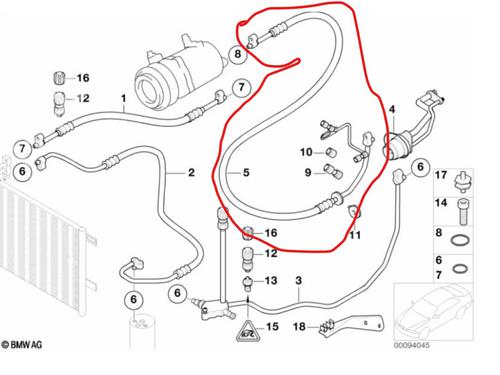 AC pipe BMW 3 Compact (E46) | BP33714976M126 - Image 2