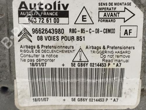 ECU airbags CITROËN C4 I (LC_)  | BP18328974M53 