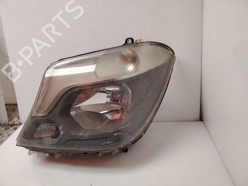 Used Left headlight Left headlight MERCEDES-BENZ SPRINTER 3,5-t Van (B906) 313 CDI (906.631, 906.633, 906.635, 906.637) (129 hp) 36051843 36051843