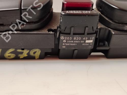 Warning switch MERCEDES-BENZ C-CLASS (W203) C 200 CDI (203.004) | BP33005323I22 - Image 5