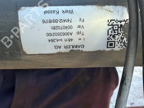 Rear differential MERCEDES-BENZ SPRINTER 3,5-t Platform/Chassis (B906) | BP31020388M24