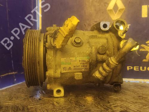 Used AC compressor PEUGEOT 407 (6D_) 2.0 HDi 135 (6DRHRH, 6DRHRE, 6DRHRG, 6DRHRJ) (136 hp) 17508143