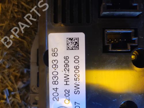 Climate control MERCEDES-BENZ C-CLASS (W204) C 220 CDI (204.002) | BP17509131I5 