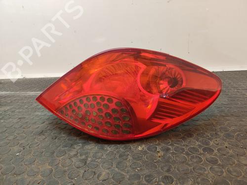 Used Right taillight PEUGEOT 207 (WA_, WC_) 1.4 HDi (68 hp) 17500822