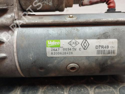 Startmotor RENAULT MEGANE II Coupé-Cabriolet (EM0/1_) | BP17502824M8