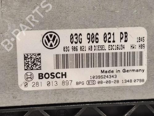 Engine control unit (ECU) VW PASSAT B6 (3C2) 1.9 TDI | BP37271067M57 - Image 4