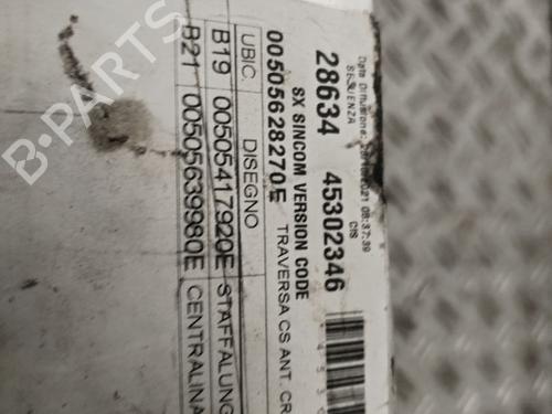 Front bumper reinforcement ALFA ROMEO STELVIO (949_) 2.2 JTDM Q4 (949.AXE2A) | BP31133543C109 