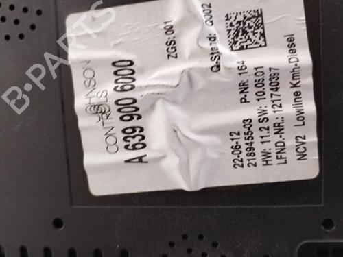 Instrument cluster MERCEDES-BENZ VITO / MIXTO Van (W639) 116 CDI (639.601, 639.603, 639.605) | BP17572953C47 