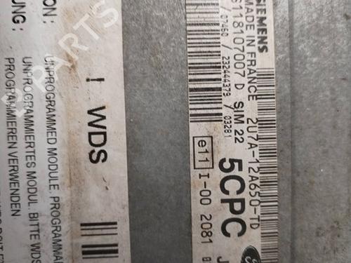 Engine control unit (ECU) FORD FIESTA V (JH_, JD_) 1.4 16V | BP17503866M57