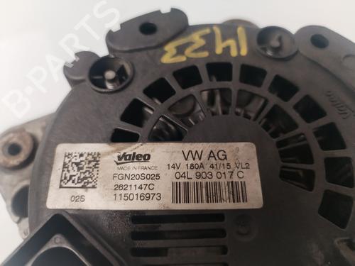 Alternator AUDI A6 C7 (4G2, 4GC) 2.0 TDI | BP31600548M7 