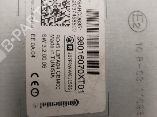 Radio CITROËN C3 II Hatchback Van (SC_) | BP31600433E6