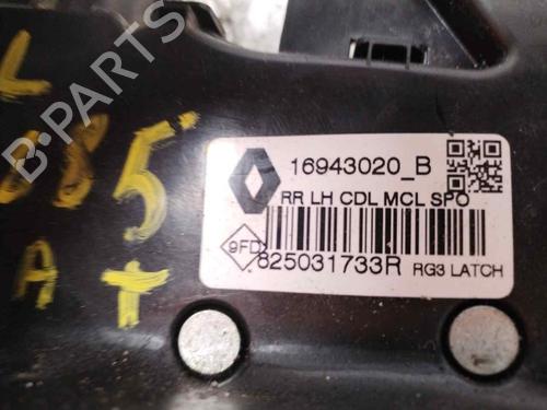 Rear left lock RENAULT MEGANE IV Hatchback (B9A/M/N_) 1.2 TCe 130 (B9MR) | BP18026858C100