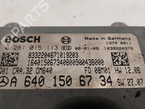 Engine control unit (ECU) MERCEDES-BENZ A-CLASS (W169) A 180 CDI (169.007, 169.307) | BP24356480M57 - Image 3