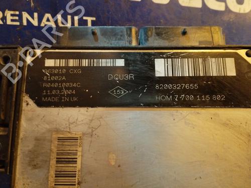 Engine control unit (ECU) RENAULT KANGOO (KC0/1_) D 55 1.9 (KC0D) | BP17500114M57