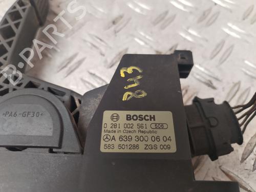 Pedal MERCEDES-BENZ VITO / MIXTO Van (W639) 111 CDI (639.601, 639.603, 639.605) | BP30944630I4