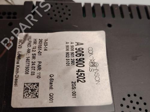 Instrument cluster MERCEDES-BENZ SPRINTER 3,5-t Van (B906) 313 CDI (906.631, 906.633, 906.635, 906.637) | BP31014225C47 