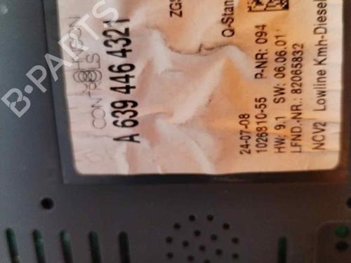 Instrument cluster MERCEDES-BENZ VITO / MIXTO Van (W639) 115 CDI (639.601, 639.603, 639.605) | BP18099606C47