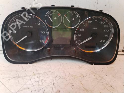 Used Instrument cluster PEUGEOT 307 Break (3E) 1.6 HDi 110 (109 hp) 17859373