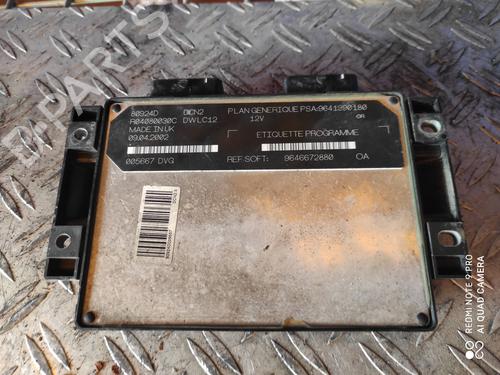 Used Engine control unit (ECU) PEUGEOT 206 Hatchback (2A/C) 1.9 D (69 hp) 17506476
