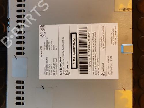 Used Radio PEUGEOT 308 II (LB_, LP_, LW_, LH_, L3_) [2013-2021]  17502360