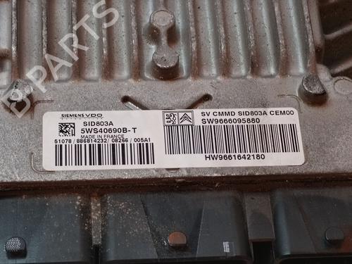Engine control unit (ECU) CITROËN C4 Picasso I MPV (UD_) 2.0 HDi 138 | BP24628036M57