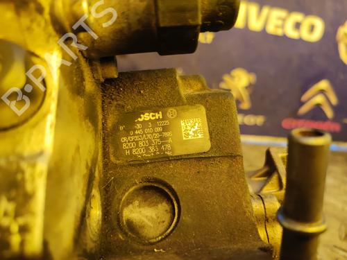 Injection pump RENAULT TRAFIC II Platform/Chassis (EL) 2.0 dCi 90 (EL0H, EL00, EL01, EL0M, EL0P, EL0S) | BP17509506M78 