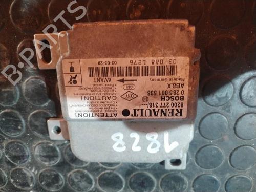 Kollisjonspute styreenhet RENAULT CLIO II (BB_, CB_) 1.2 16V (BB05, BB0W, BB11, BB27, BB2T, BB2U, BB2V, CB05,... (75 hp) 17505465