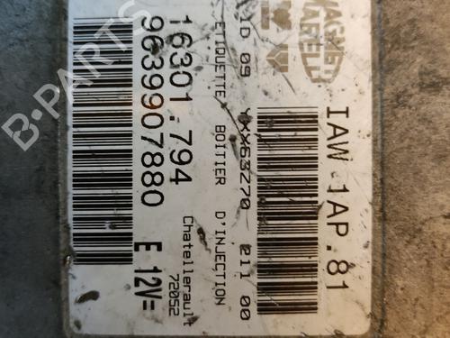 Engine control unit (ECU) PEUGEOT 206 Hatchback (2A/C) 1.4 16V | BP17508779M57 