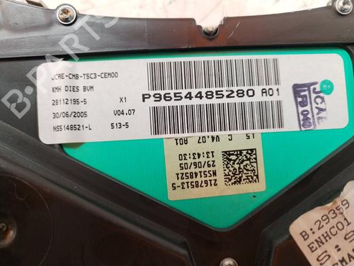 Cockpit PEUGEOT 307 Break (3E) 1.6 HDi 110 | BP17859373C47 