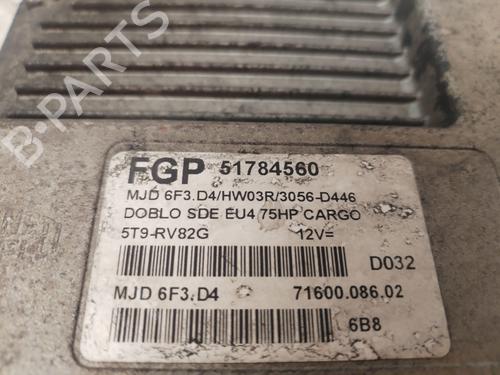 Engine control unit (ECU) FIAT DOBLO MPV (119_, 223_) | BP30943565M57