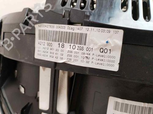 Instrument cluster MERCEDES-BENZ E-CLASS T-Model (S213) E 350 d 4-matic (213.234) | BP21081676C47