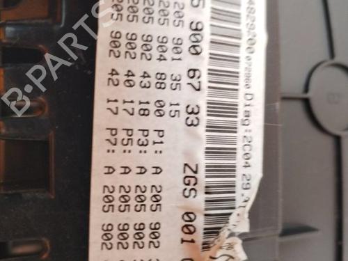 Instrument cluster MERCEDES-BENZ C-CLASS (W205) C 220 d 4-matic (205.005) | BP17859393C47 