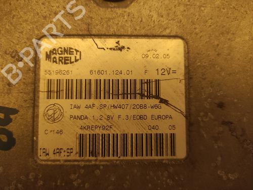 Engine control unit (ECU) FIAT PANDA (169_) 1.2 (169.AXB11, 169.AXB1A) | BP17508015M57 