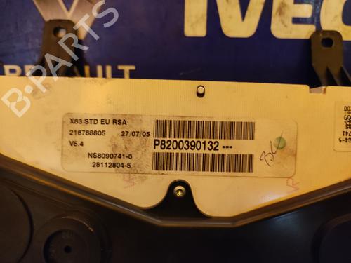 Instrument cluster RENAULT TRAFIC II Platform/Chassis (EL) 1.9 dCi 100 (EL0C) | BP17508478C47